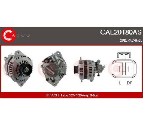 Generátor CASCO CAL20180AS
