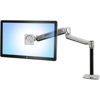 ERGOTRON LX Sit-Stand Desk Mount LCD Arm, Polished, stolné rameno max 46" display
