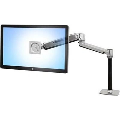 ERGOTRON LX Sit-Stand Desk Mount LCD Arm, Polished, stolné rameno max 46" display