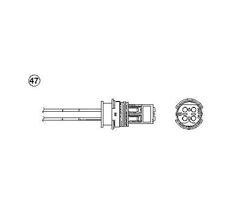 Lambda sonda NGK OZA572-E14