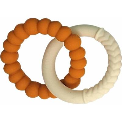 Jellystone Designs hryzátko Slnko béžová/oranžová
