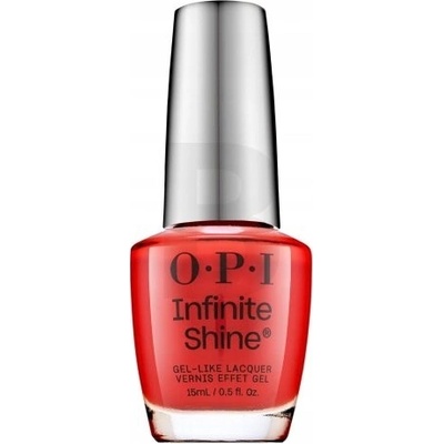 OPI Infinite Shine Silk lak na nehty s gelovým efektem Knock 'Em Red 15 ml