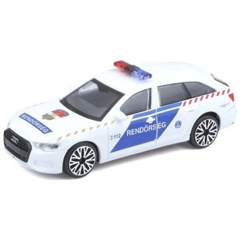 Bburago Полицейска кола Bburago Audi A6 Avant, 1/43, 3 години + (66711)