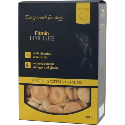 Fitmin For Life Biscuits 180 g – Zbozi.Blesk.cz