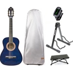 Valencia VC102 Premium SET Blue Sunburst Класическа китара с размер 1/2