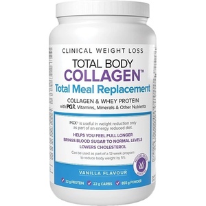 Natural Factors Total Body Collagen Total Meal Replacement, ванилия, 855 g, Natural Factors