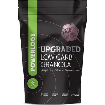 Powerlogy Upgraded Granola granola low carb Dark Chocolate -Strawberry 350 g