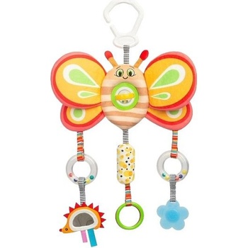 Sensillo Играчка за количка със сензорни елементи Sensillo - Пеперуда (SILLOZ-0520)