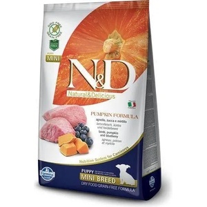 N&D Grain Free Puppy Mini Lamb & Blueberries With Pumpkin 2,5 kg