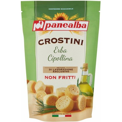 Panealba chrumkavé mini crostini s pažítkou 100 g