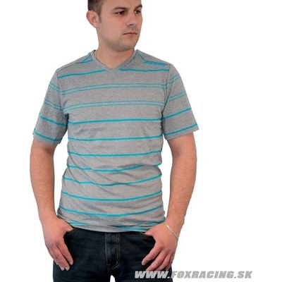 Fox tričko Official Crew ss Tee grey