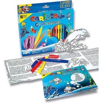 Кариока Carioca Оцветявай с флумастери - Морско дъно Кариока Carioca