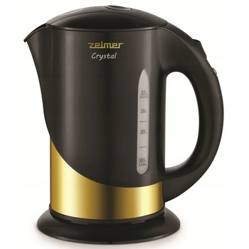 Zelmer ZCK7630 Crystal Gold 1, 7 л. електрическа кана 2200 W (ZCK7630 CRYSTAL GOLD)