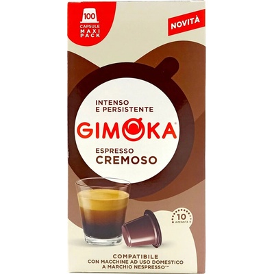 Gimoka Espresso Cremoso Nespresso 100 kapslí 550 g