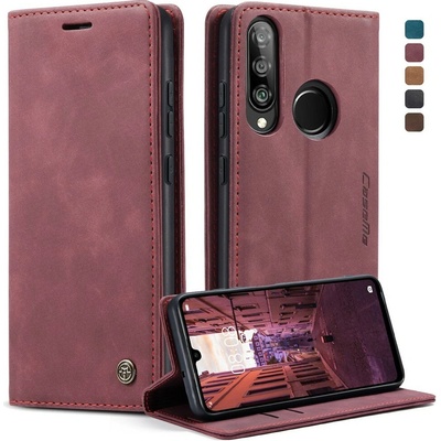 VSETKONAMOBIL 115799 CASEME Flipové puzdro pre Huawei P30 Lite červené
