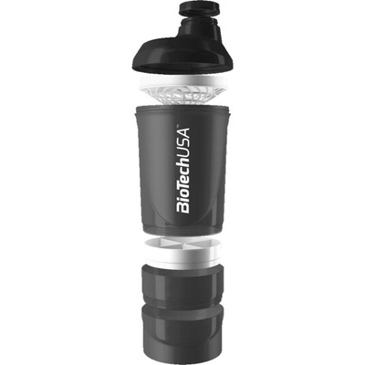 BiotechUSA Šejkr Wave 600ml - černý