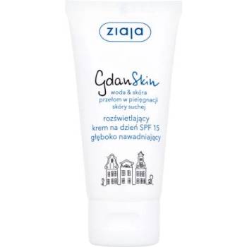 Ziaja GdanSkin Day Cream SPF15 озаряващ и хидратиращ крем 50 ml за жени