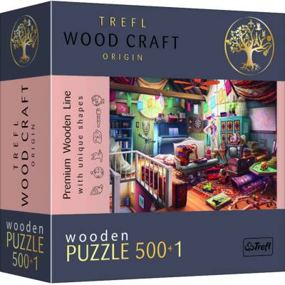 TREFL Wood Craft Origin Poklady na půdě 501 dielov