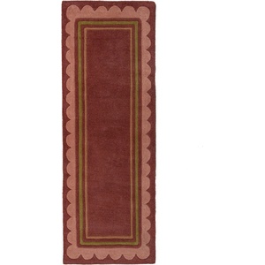 Flair Rugs Бордо ръчно изработена вълнена пътека 80x230 cm Lois - Flair Rugs (503119382724)