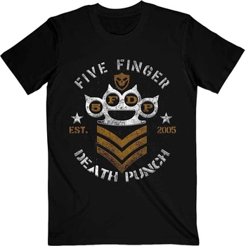 Five Finger Death Punch Риза Chevron Unisex Black L (FFDPTS0808MB03)