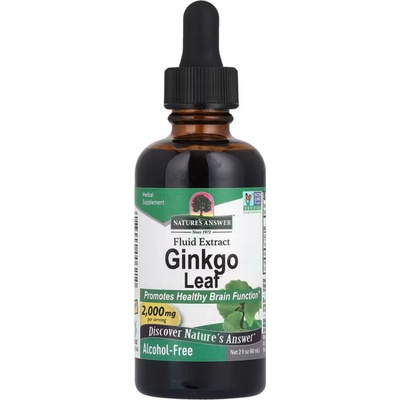 Nature's Answer Ginkgo biloba bylinné kvapky 30 ml
