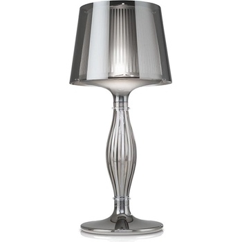 SLAMP НАСТОЛНА ЛАМПА liza m 1x12w e27 БЯЛ/ХРОМ (liztm00pwt000re000)