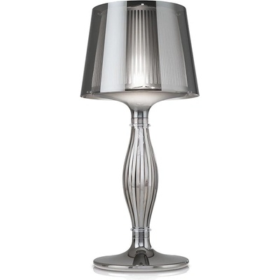 SLAMP НАСТОЛНА ЛАМПА liza m 1x12w e27 БЯЛ/ХРОМ (liztm00pwt000re000)