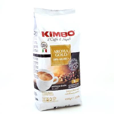 Kimbo Aroma Gold zrnková káva 1 kg
