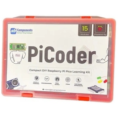PiCoder Kompaktná učebná súprava Raspberry Pi Pico