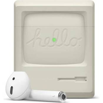 elago Защитен калъф Elago Retro AW3 за Apple Airpods / Apple Airpods 2, бял (EAPAW3-CWH)