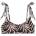 HUGO BOSS Fancy Bralette 10269296 bikini top - Brown (Open Miscellaneous)