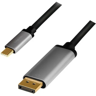 LogiLink Cable USB Type C - DP, M/M, 1.8m, 4K/120Hz, CUA0100 (CUA0100)