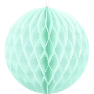 PartyDeco Хартиена топка - ментол 10 см