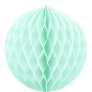 PartyDeco Хартиена топка - ментол 10 см