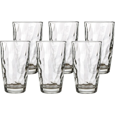 Bormioli Rocco Sklenice Diamond čirá 6 x 470 ml