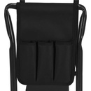 Zahradní židle a křesla SPRINGOS KLETO černá