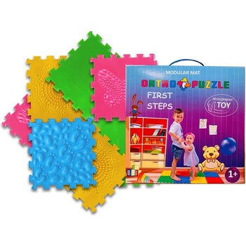 Image 1 of Ortho Puzzle Модулен килим за игра Ortho Puzzle - Микс - Първи стъпки