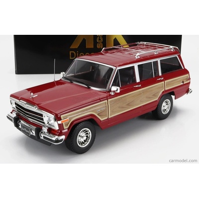 Kk-scale Jeep Grand Wagoneer 1989 Red Wood 1:18