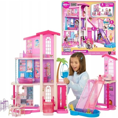 Barbie DreamHouse Domček pre bábiky JKG84