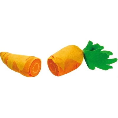 HEUNEC Плюшена играчка Heunec - Морков с магнит, 2 части (893276)
