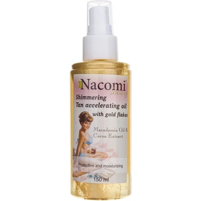 Nacomi olej se zlatými částicemi 150 ml