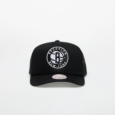 Mitchell & Ness NBA Evergreen Nets Trucker Cap Black