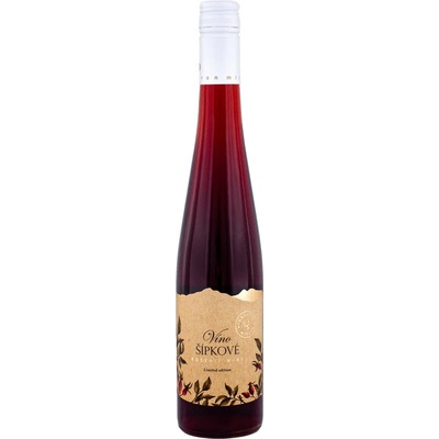 Miluron Šípkové Víno 11,5% 0,5 l (čistá fľaša)