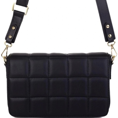 Segali dámská kožená crossbody kabelka Rigi Black