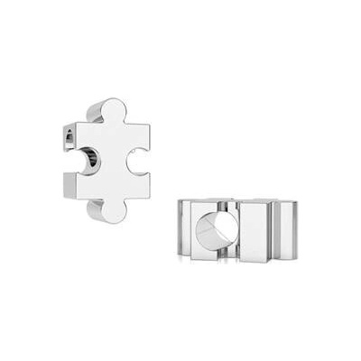 Nubis Stříbrný přívěšek korálek PUZZLE NB 8017