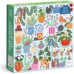 Galison - Puzzle Cats in Houseplants - 500 piese