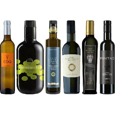 Vinný sad Olivový olej Premium Degustační Balíček 6 x 0,75 l (holá láhev)
