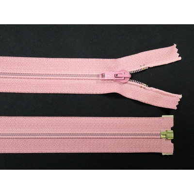 Spirálový zip no.5 rozepínací 90cm - více barev color: 537 světle růžová