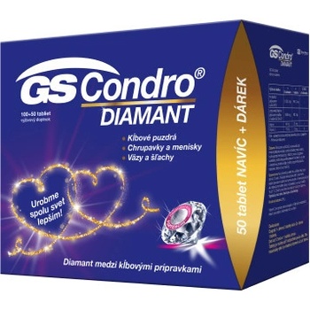 GS Condro diamant darček 2020 150 tabliet