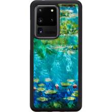 Pouzdro iKins Case Samsung Galaxy S20 Ultra water lilies černé